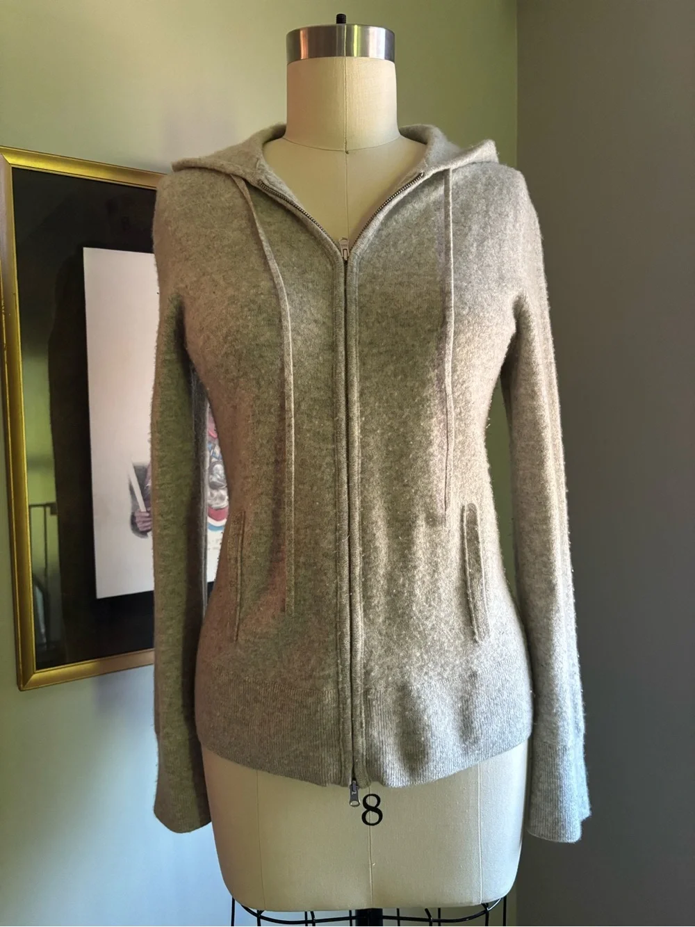 Light Grey Italian Cashmere Sweater